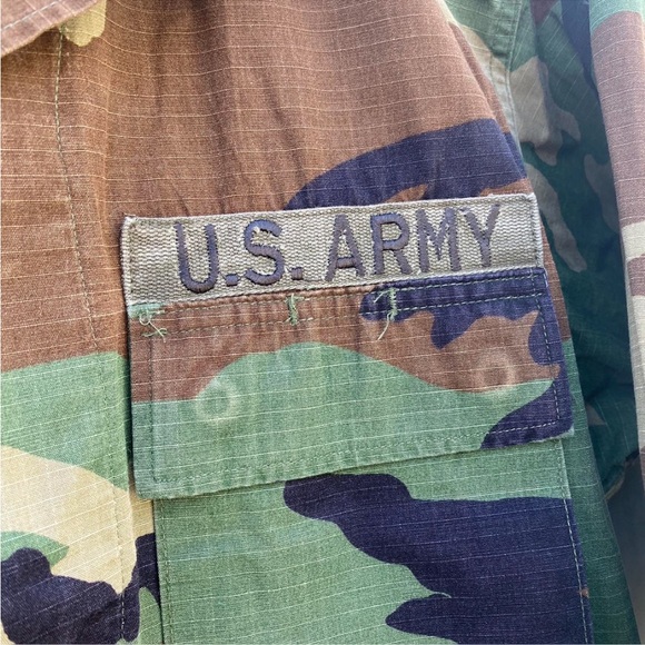 US Army Camouflage Military Jacket - Picture 2 of 3